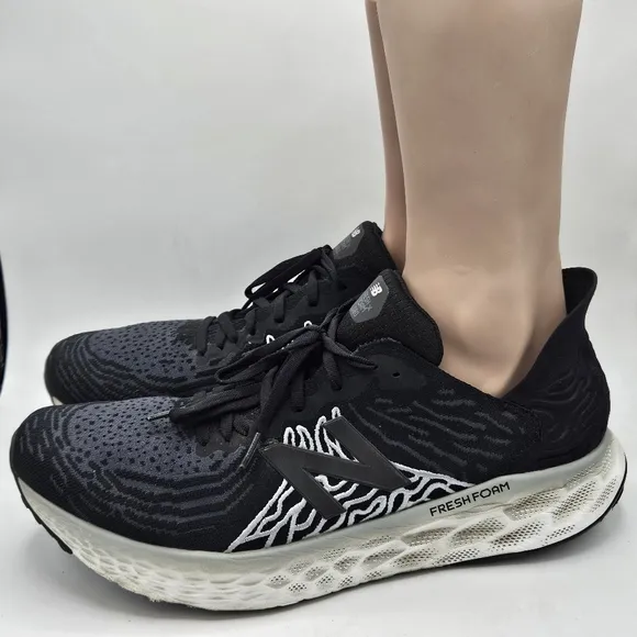 New Balance Mens Size 14 1080v10 Running Shoes in Black N3462*