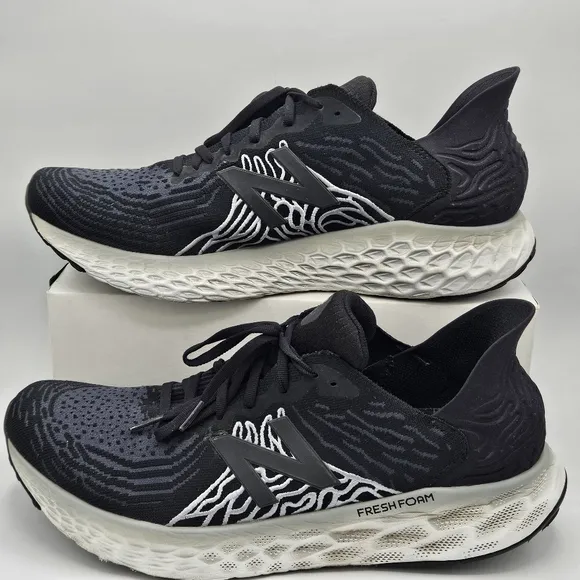 New Balance Mens Size 14 1080v10 Running Shoes in Black N3462*