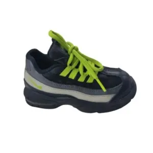 Nike Boys Air Max 95 Black Volt Sneakers Size 9