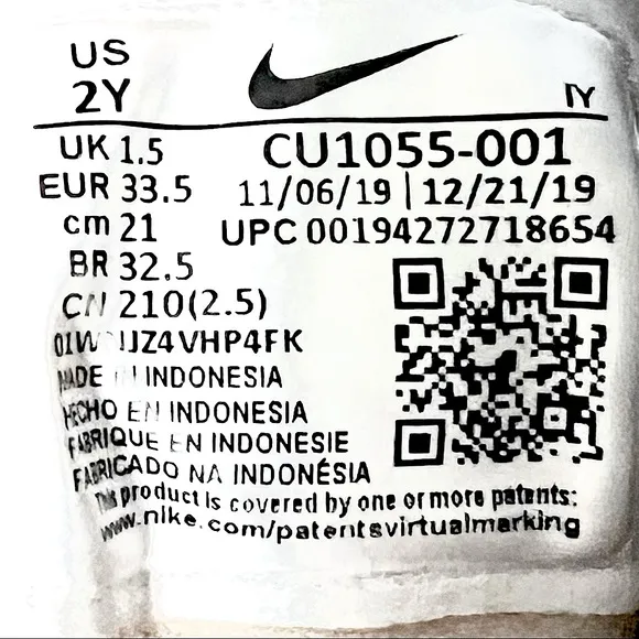 Nike Little Posite One Mid Rainbow Pixel - CU1055-001 (Youth 2Y)