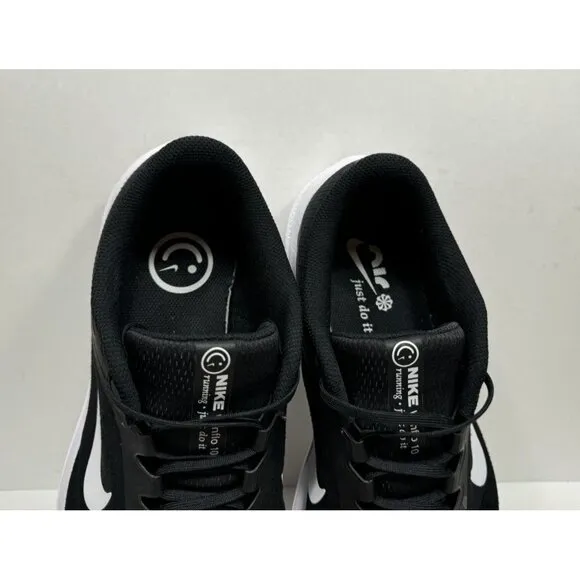 Nike Winflo 10 Running Black White FN7992-003 Men’s Size 12 Wide Shoes