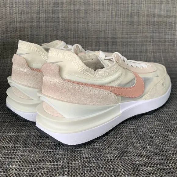 Nike Women’s Waffle One 'Sail Rose Whisper' DN4696-102 Running Shoes Size 6.5