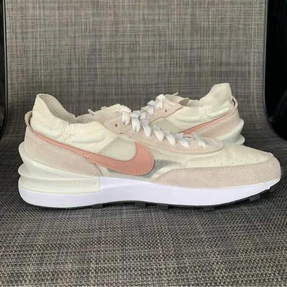 Nike Women’s Waffle One 'Sail Rose Whisper' DN4696-102 Running Shoes Size 6.5