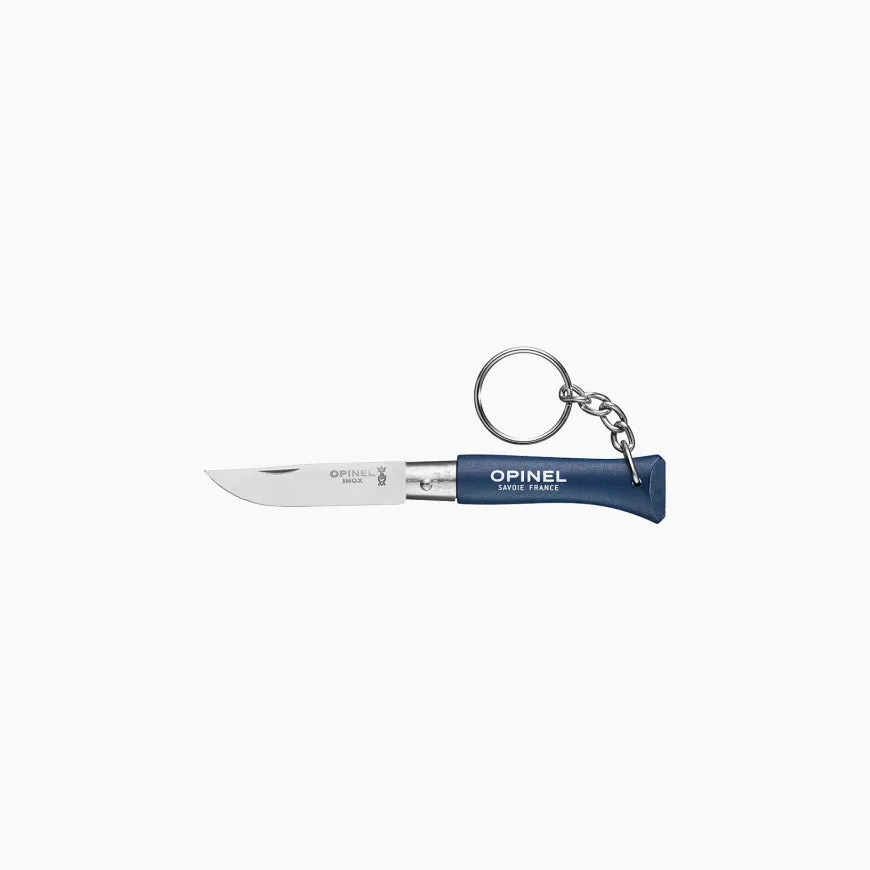 No.04 Keychain Dark Blue