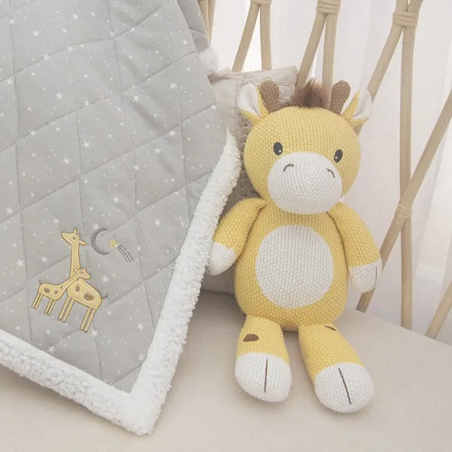 Noah the Giraffe Knitted Toy