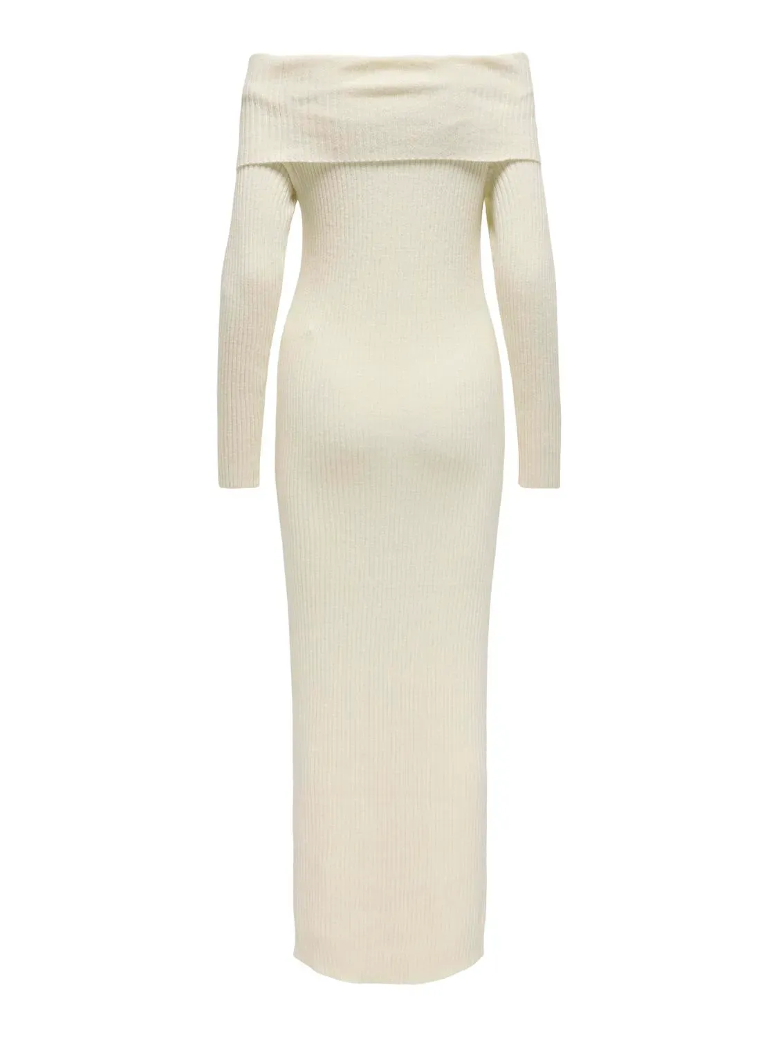 ONLY Katia Long Sleeve Off Shoulder Knit Maxi Dress