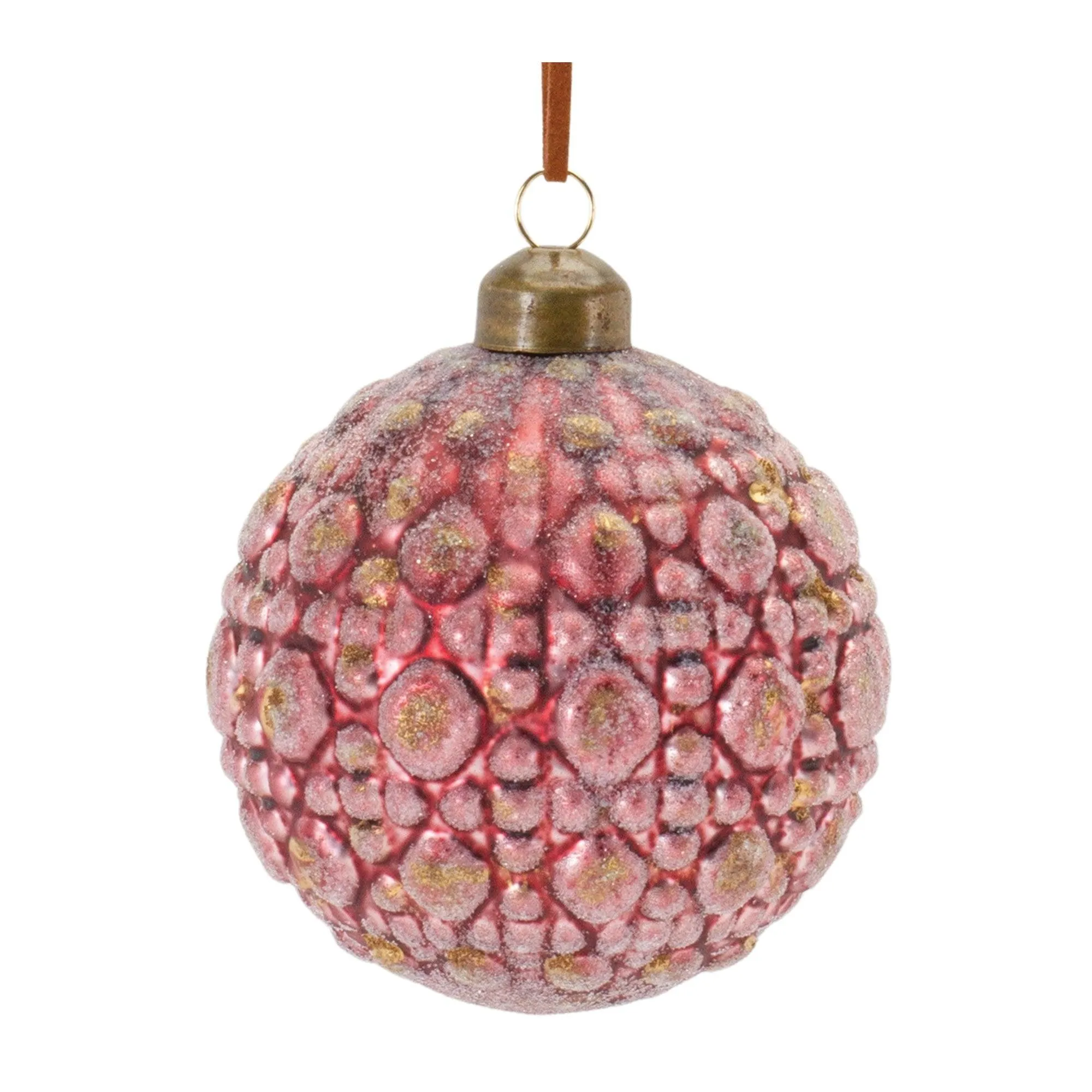 Ornate Glass Ball Ornament (Set of 12)