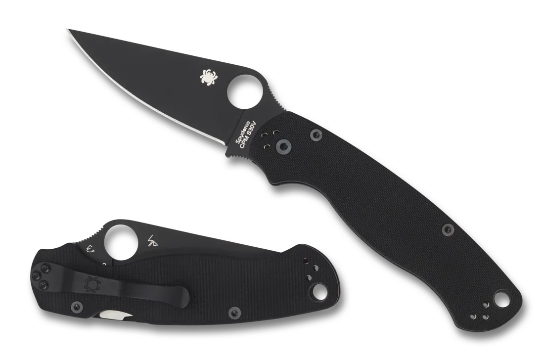 Para Military™ 2 G-10 Black/Black Blade - PlainEdge