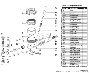 Park Tool - INF-1/2 Parts