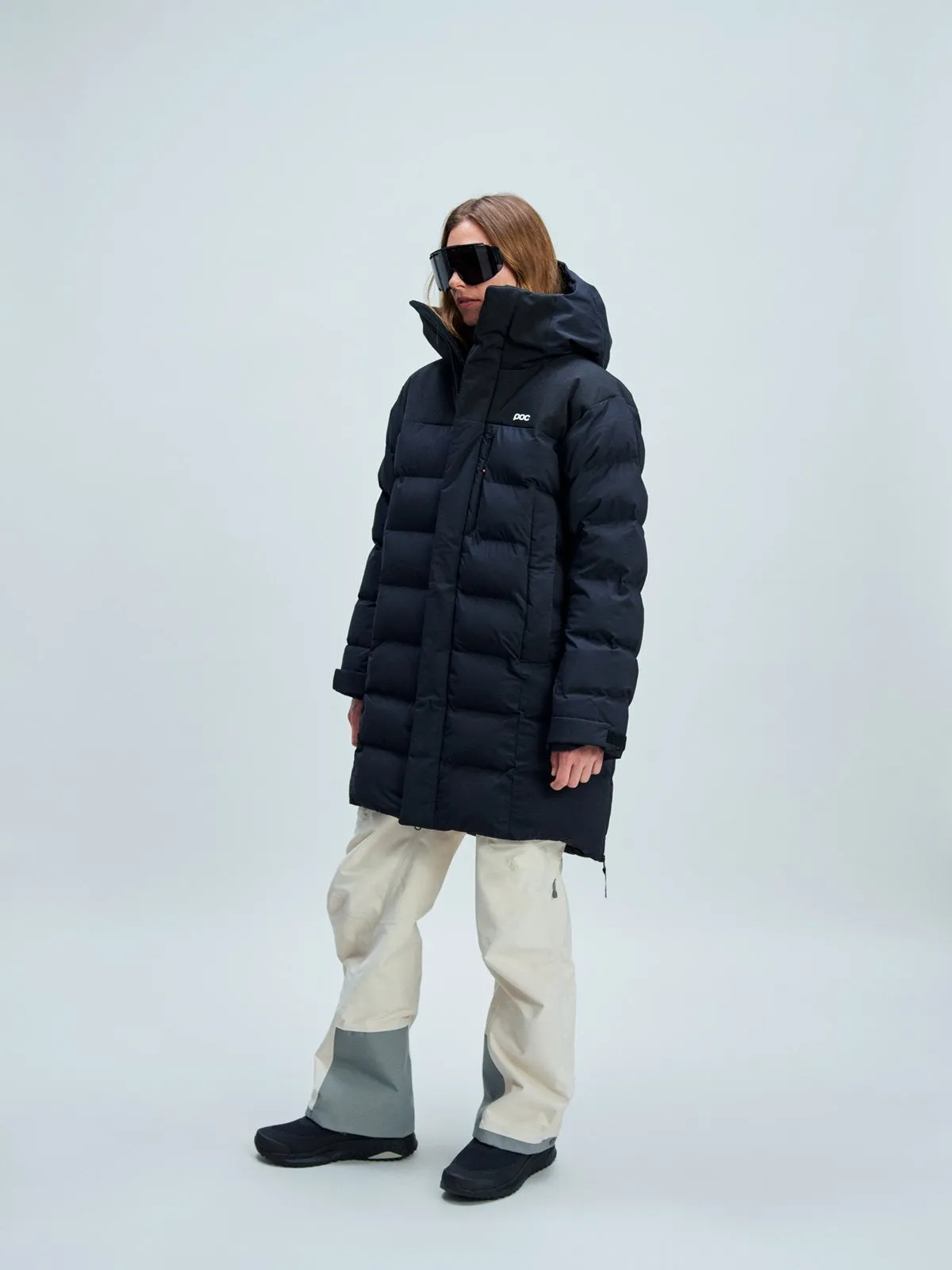 Płaszcz damski zimowy POC W'S Race Loft Parka czarna