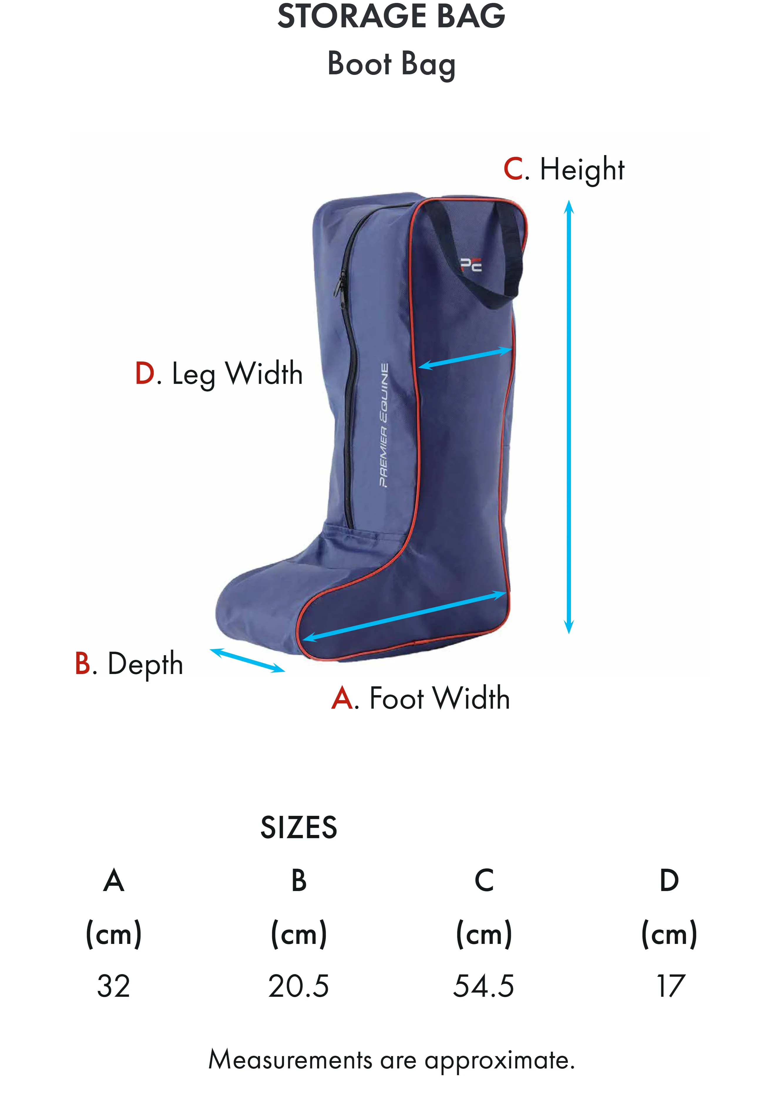 PEI Boot Dust Bag