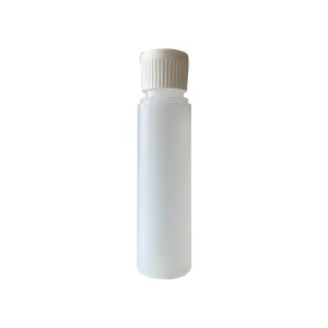 Plastic Bottle - White Translucent - With Flip Spout - 40 ml (1.25 oz.)