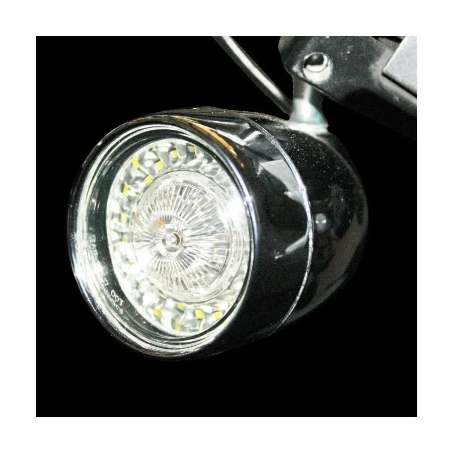 ProBEAM Amber/White Dynamic Ringz Turn Signal Inserts For Harley XL, FX, & FL models