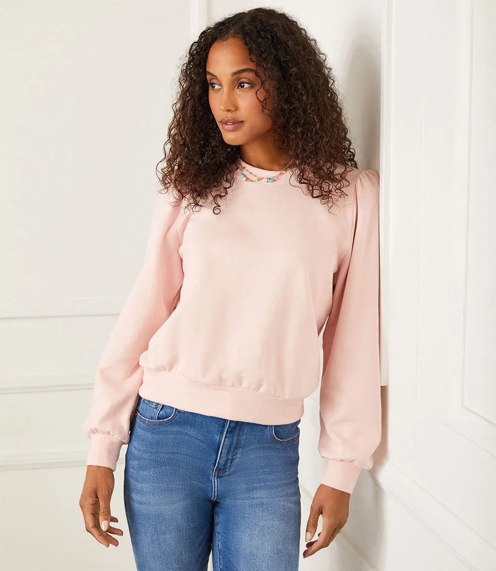 Puff Sleeve Sweatshirt