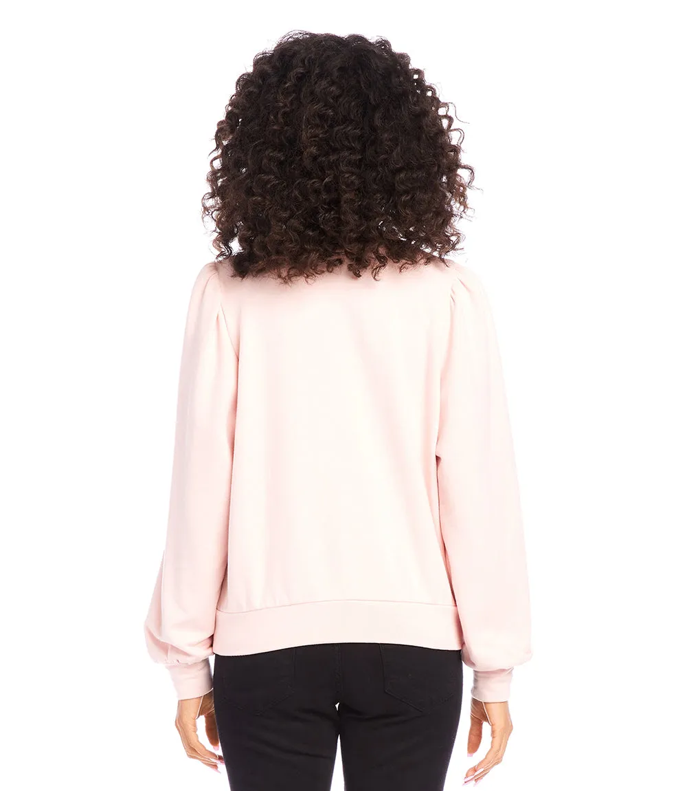Puff Sleeve Sweatshirt