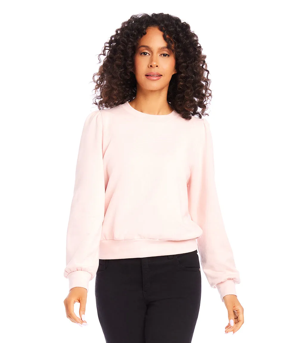 Puff Sleeve Sweatshirt