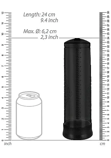 Pumped Extreme Power Rechargeable Auto Pump – Black