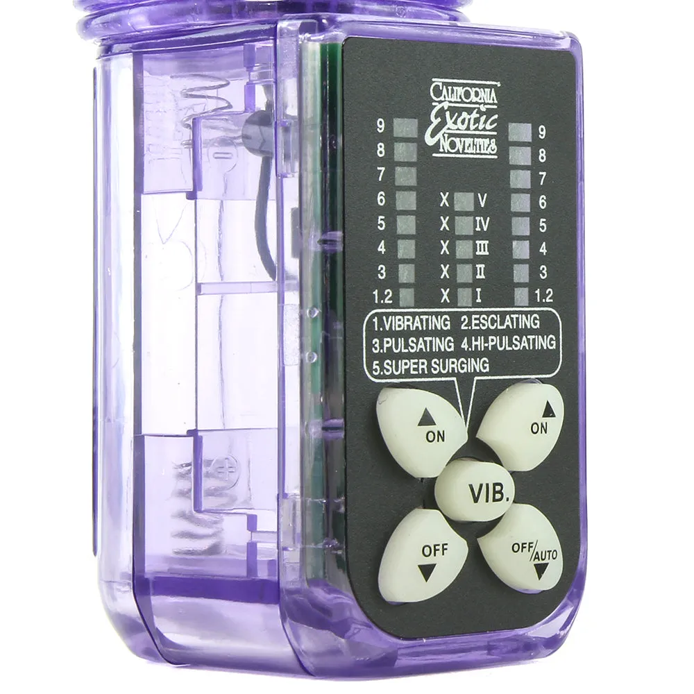 Purring Thrusting Panther Vibe in Purple