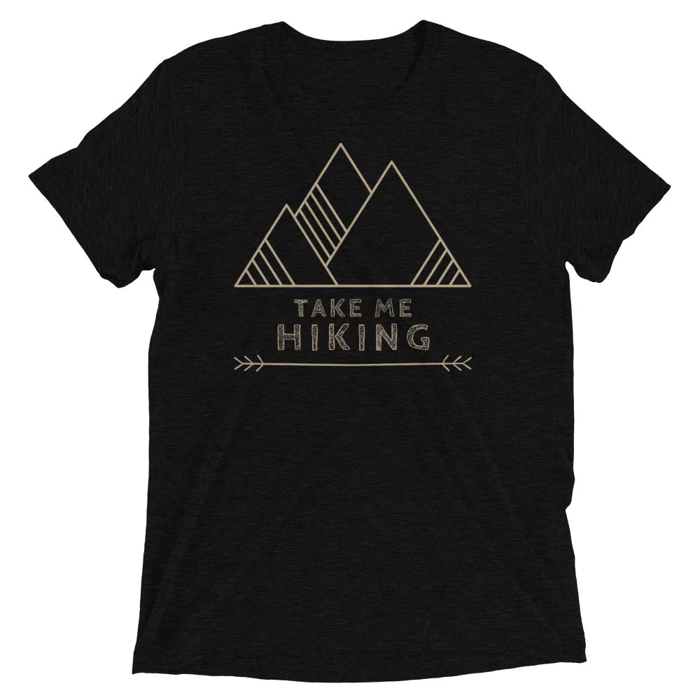 "Take Me Hiking" Unisex Tri-Blend Premium Eco T-shirt