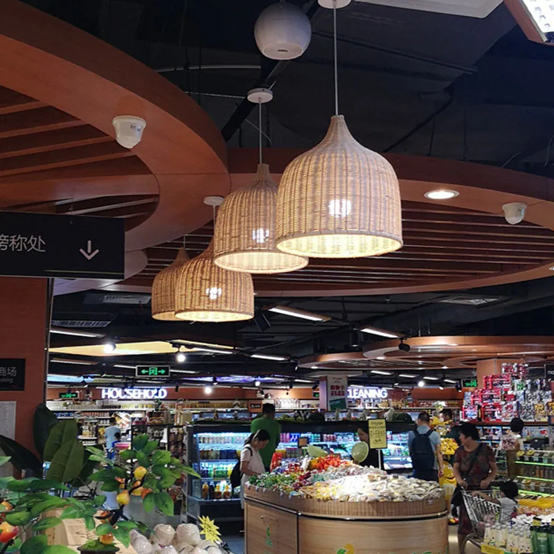 Rattan Pendant Light
