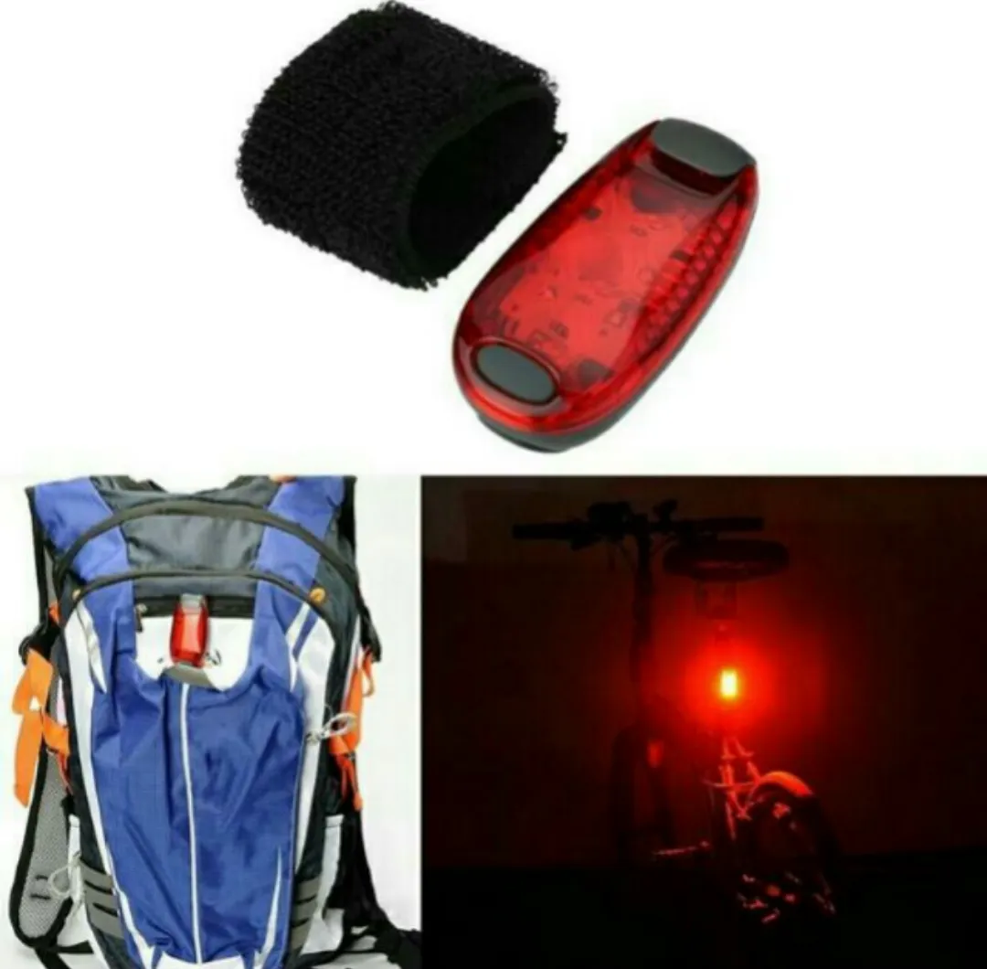 Red Safety Led For Helmet | Back Pack | Haversack