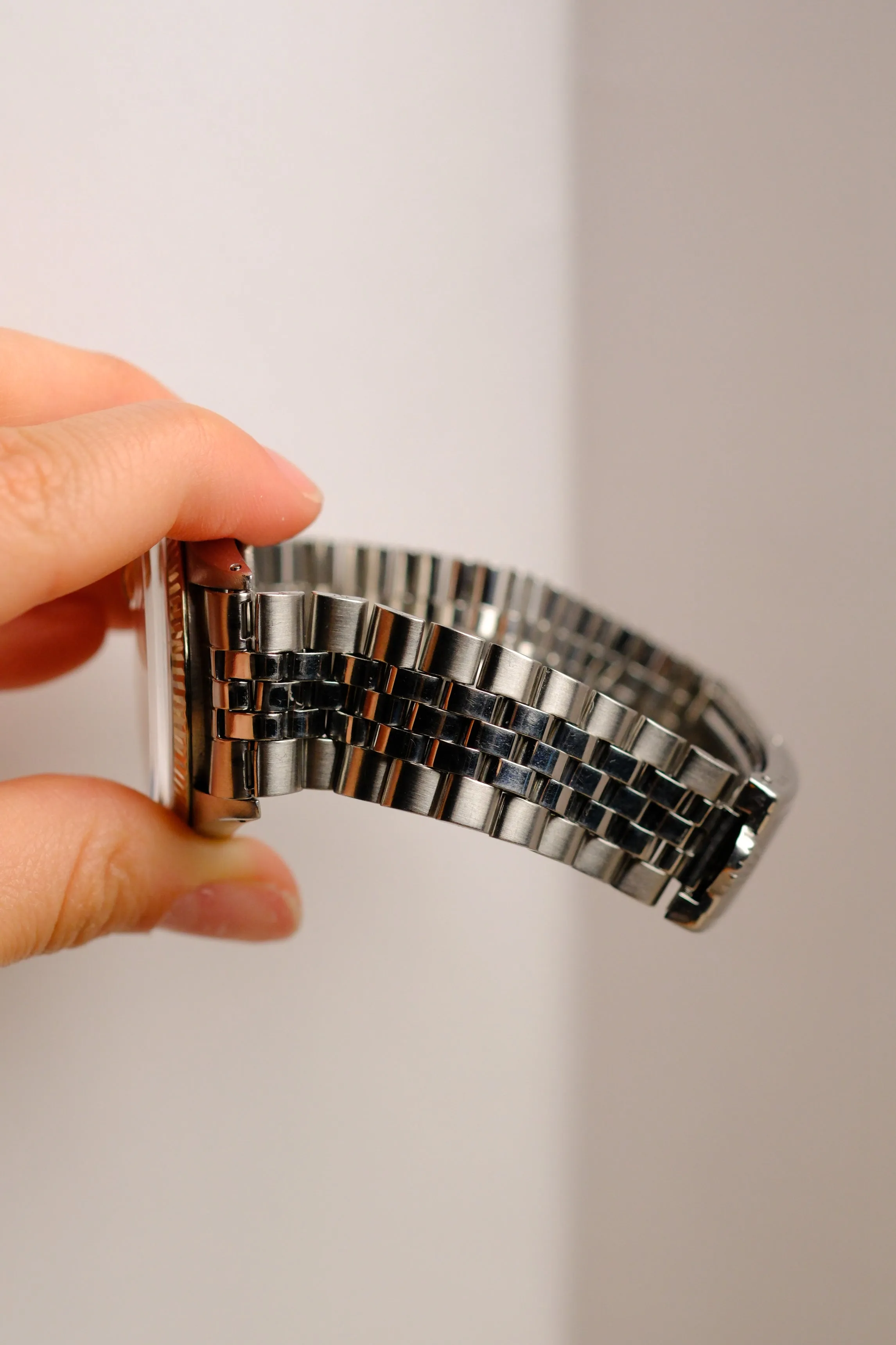 Rolex Datejust 1601 'Swiss Only' No-Lume Doorstop Dial - 1964