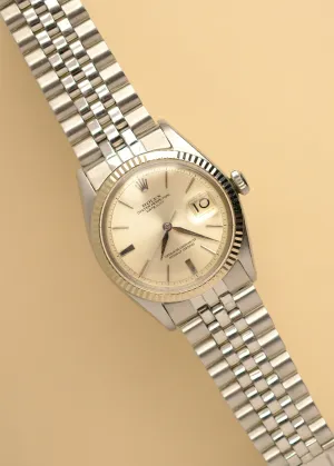 Rolex Datejust 1601 'Swiss Only' No-Lume Doorstop Dial - 1964