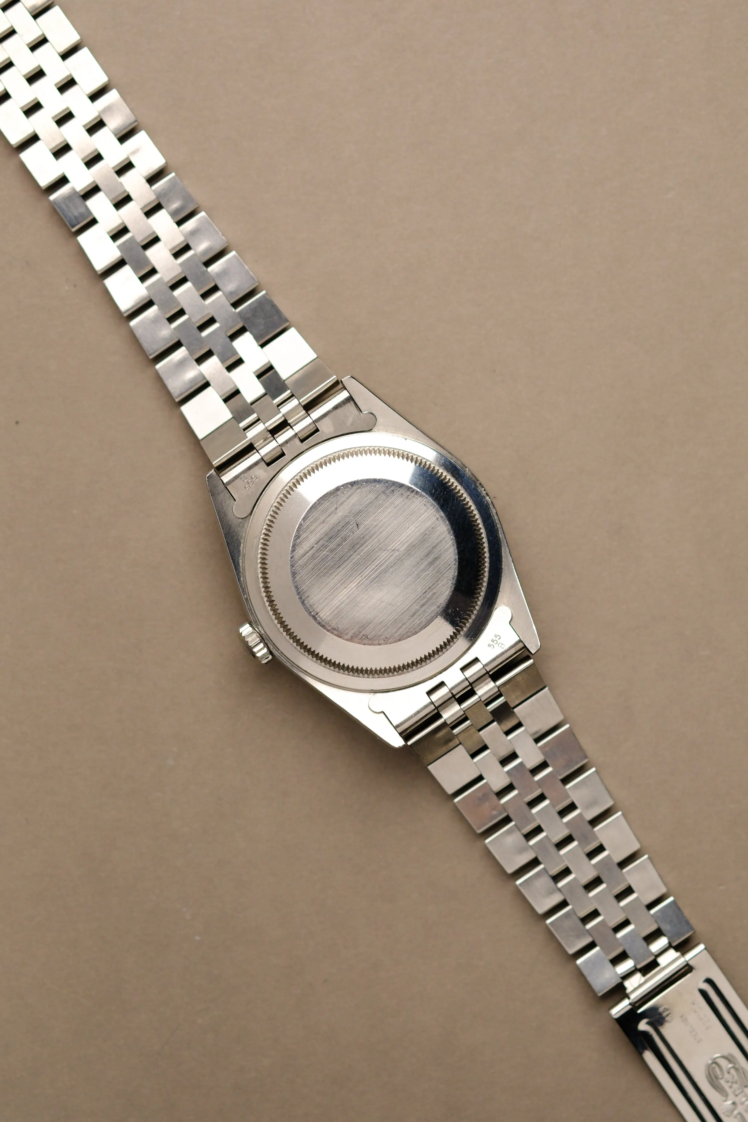 Rolex Datejust 16234 Grey 'Chapter Ring' Dial w/Box & Papers