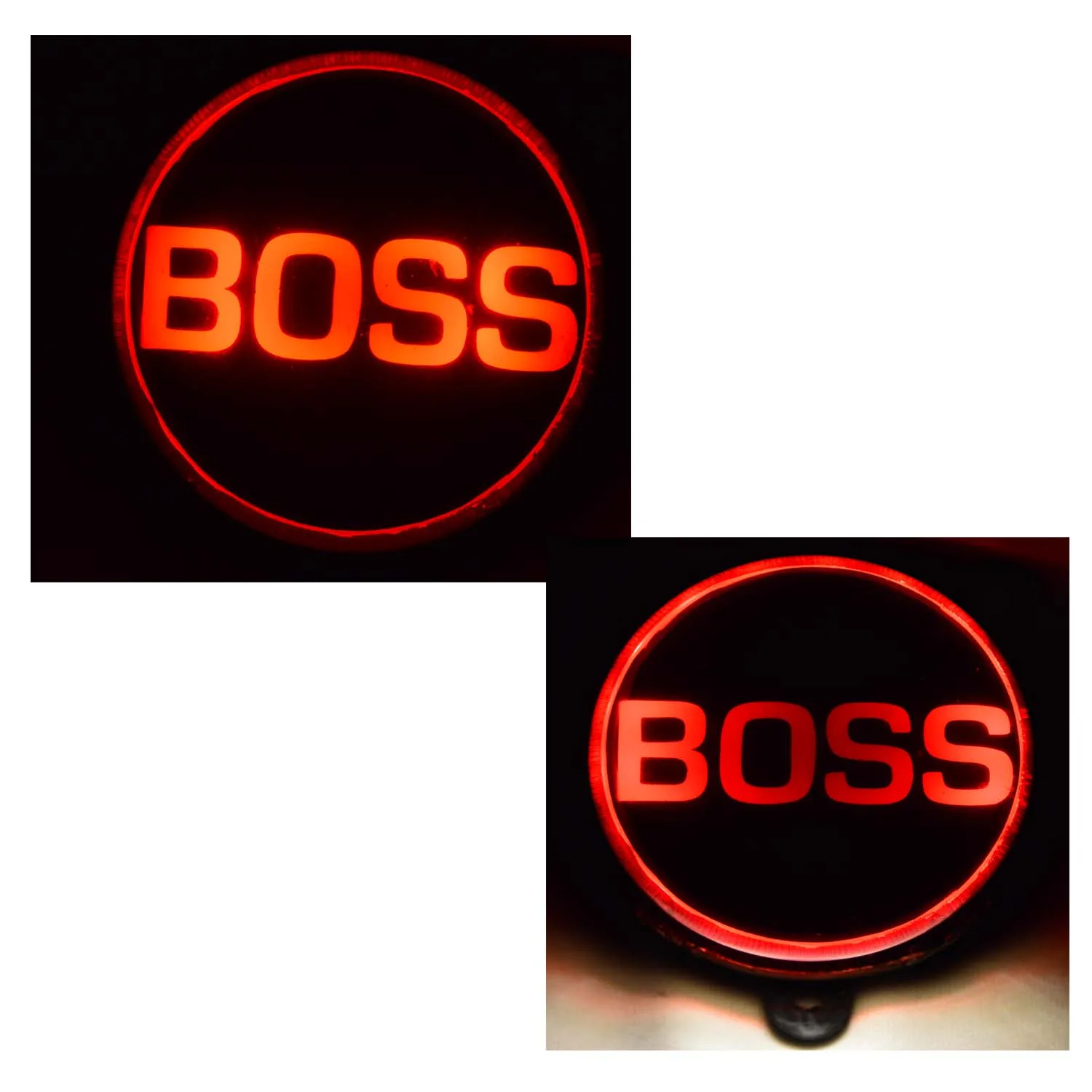Royal Enfield LED Tail Light with Boss Logo Black For - Royal Enfield Classic 350, 500, Chrome, Desert Storm.