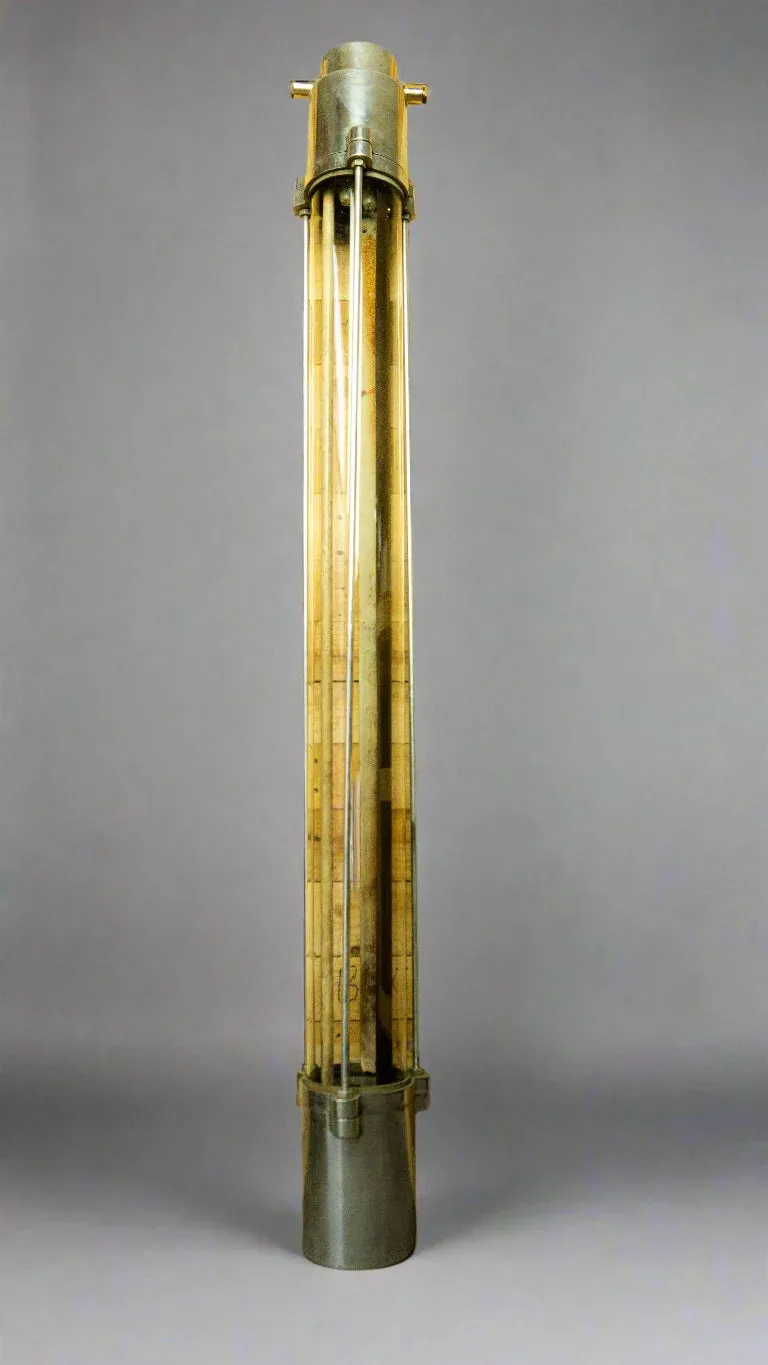 Salvaged Aqua Signal Original Condition 2ft Strip light