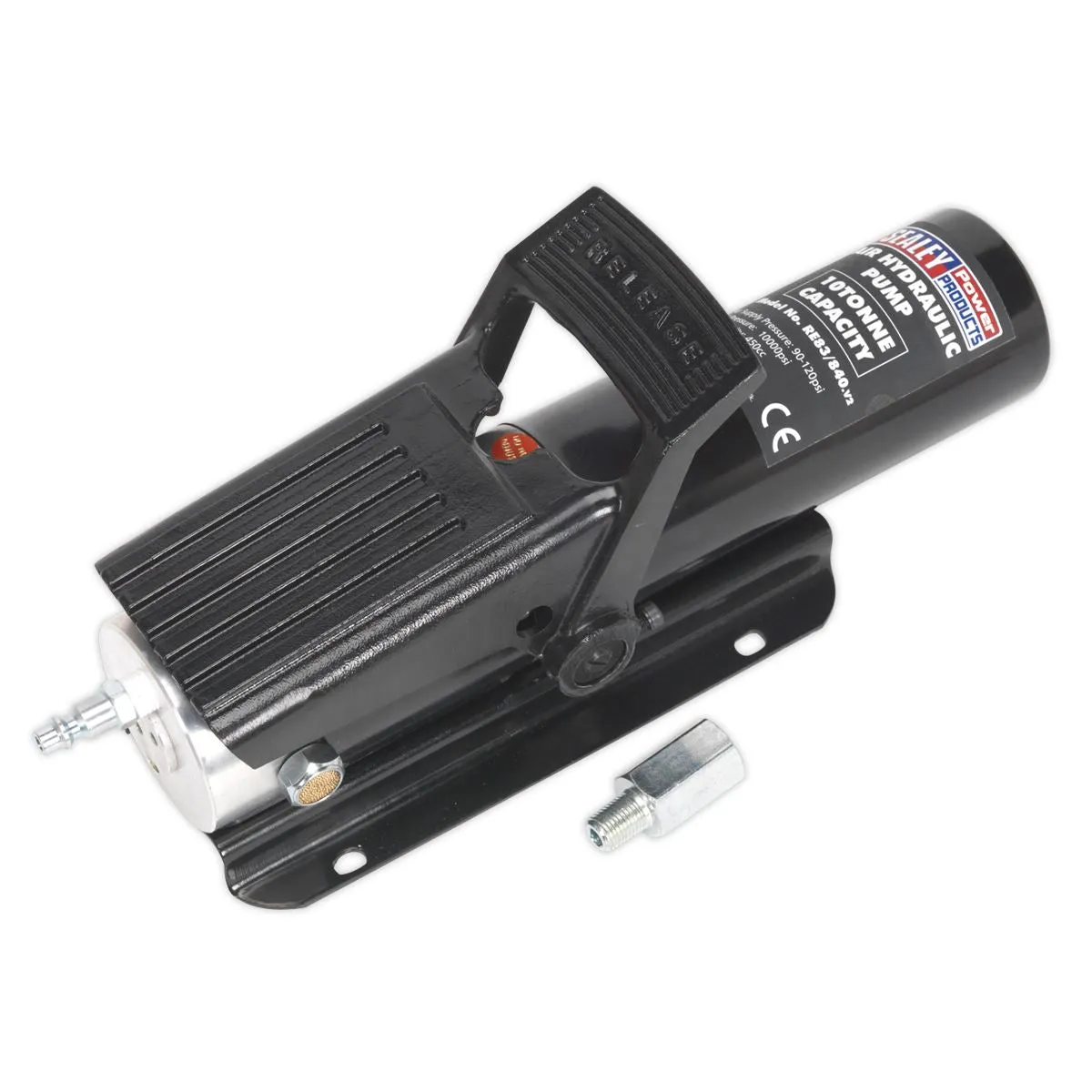 Sealey Air Hydraulic Pump 10 Tonne with Hose