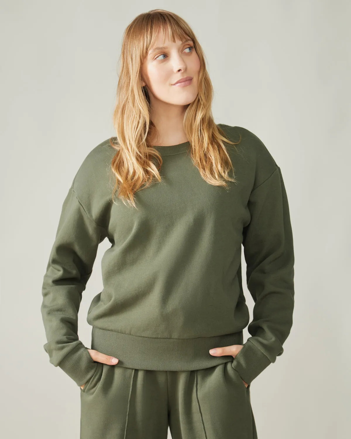 Self love sweatshirt - Moss
