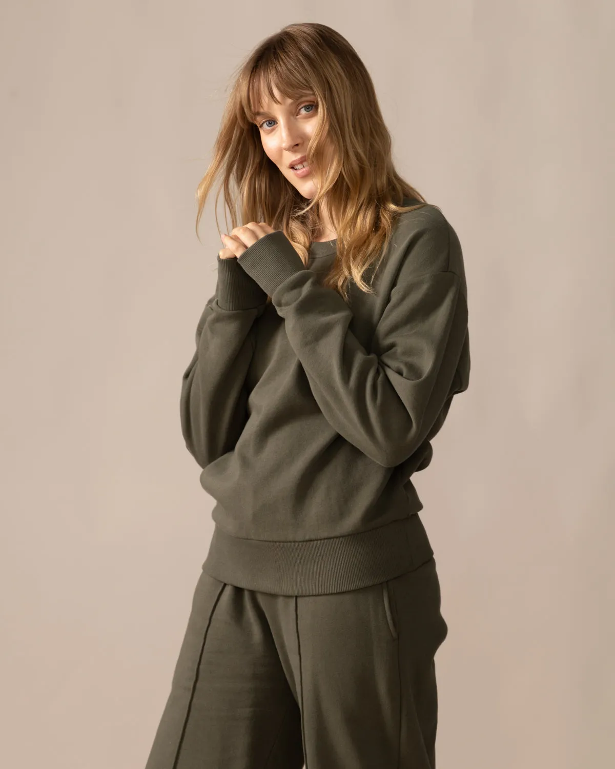 Self love sweatshirt - Moss