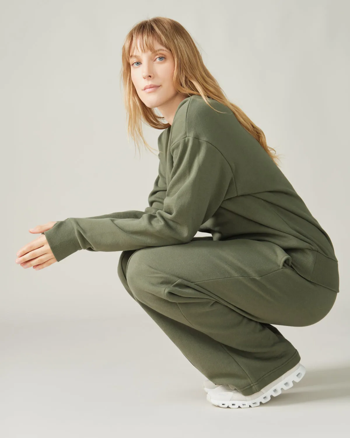 Self love sweatshirt - Moss