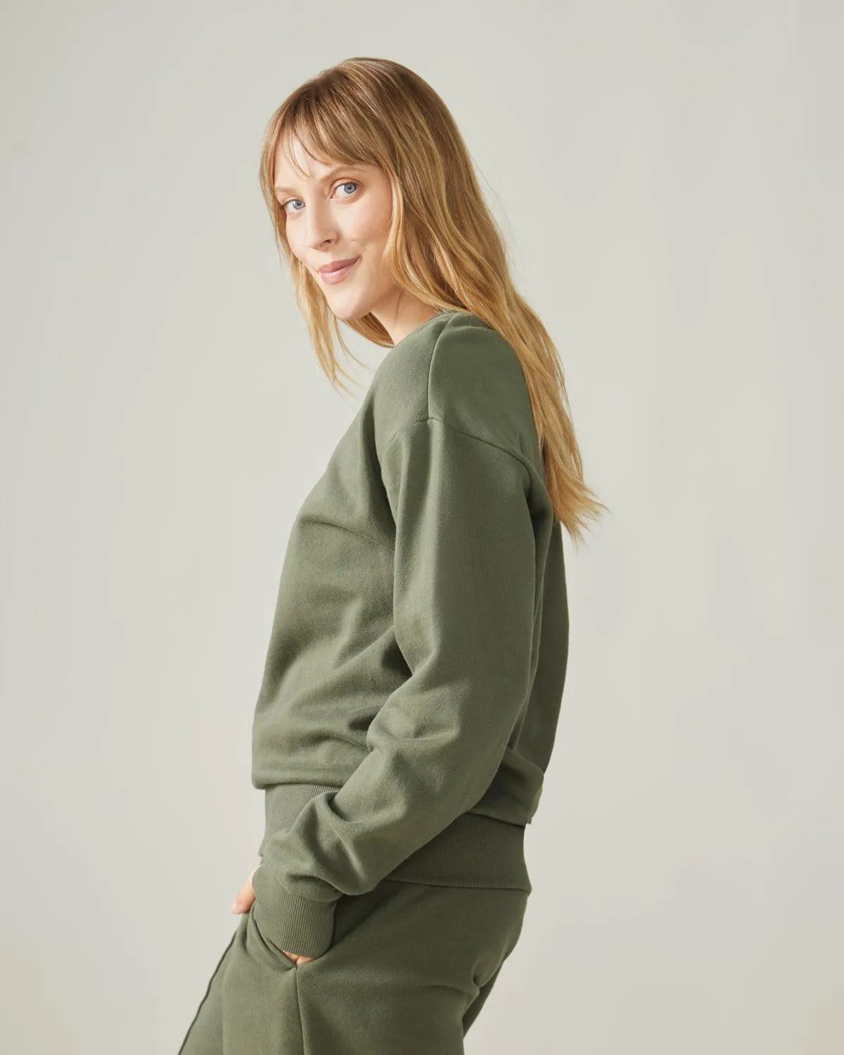 Self love sweatshirt - Moss