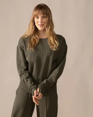 Self love sweatshirt - Moss