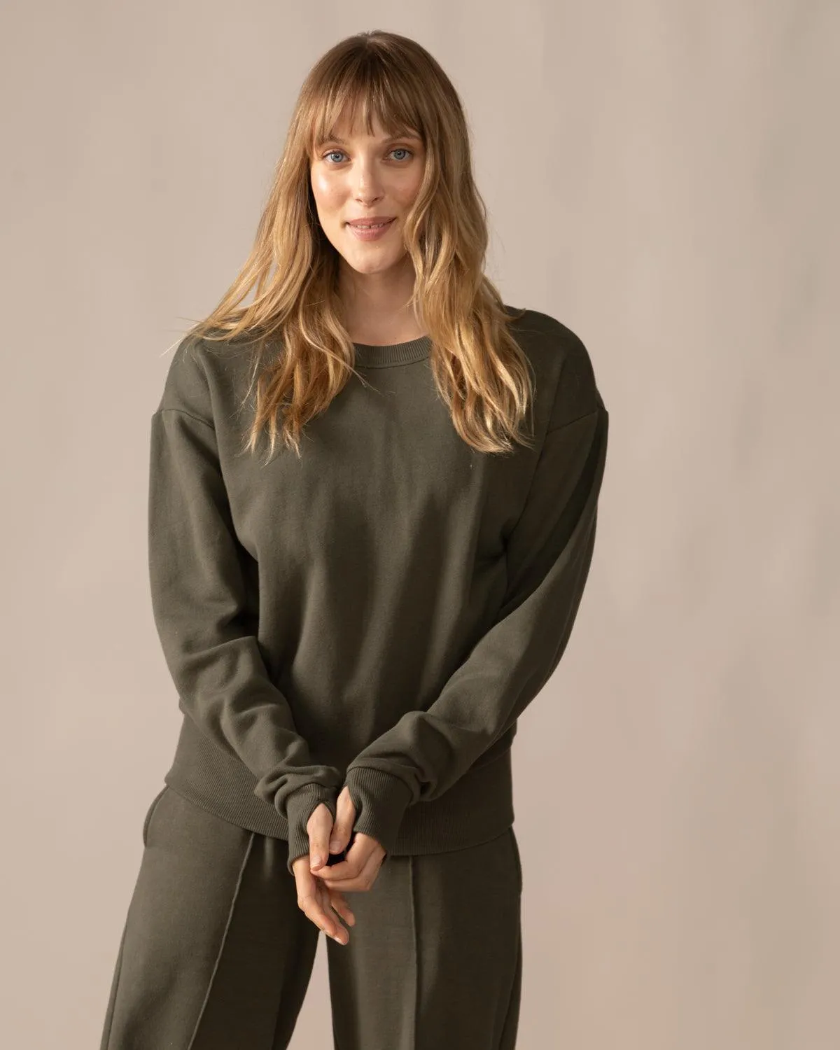 Self love sweatshirt - Moss