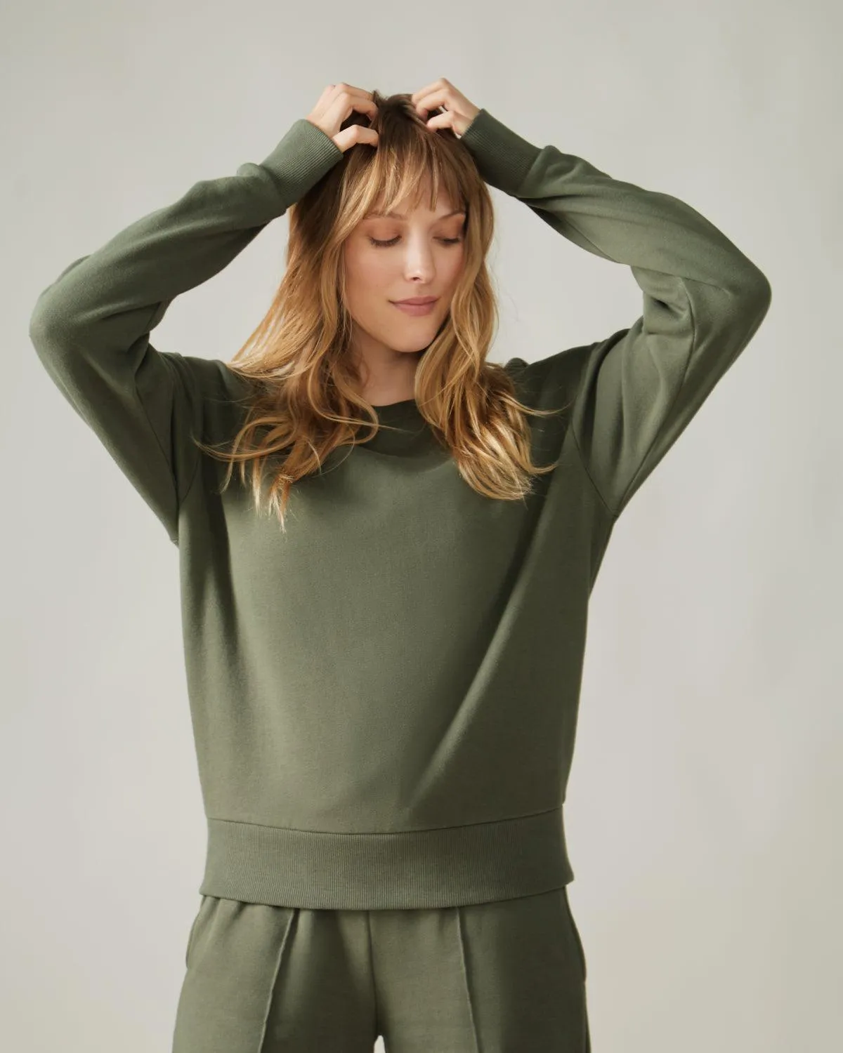 Self love sweatshirt - Moss