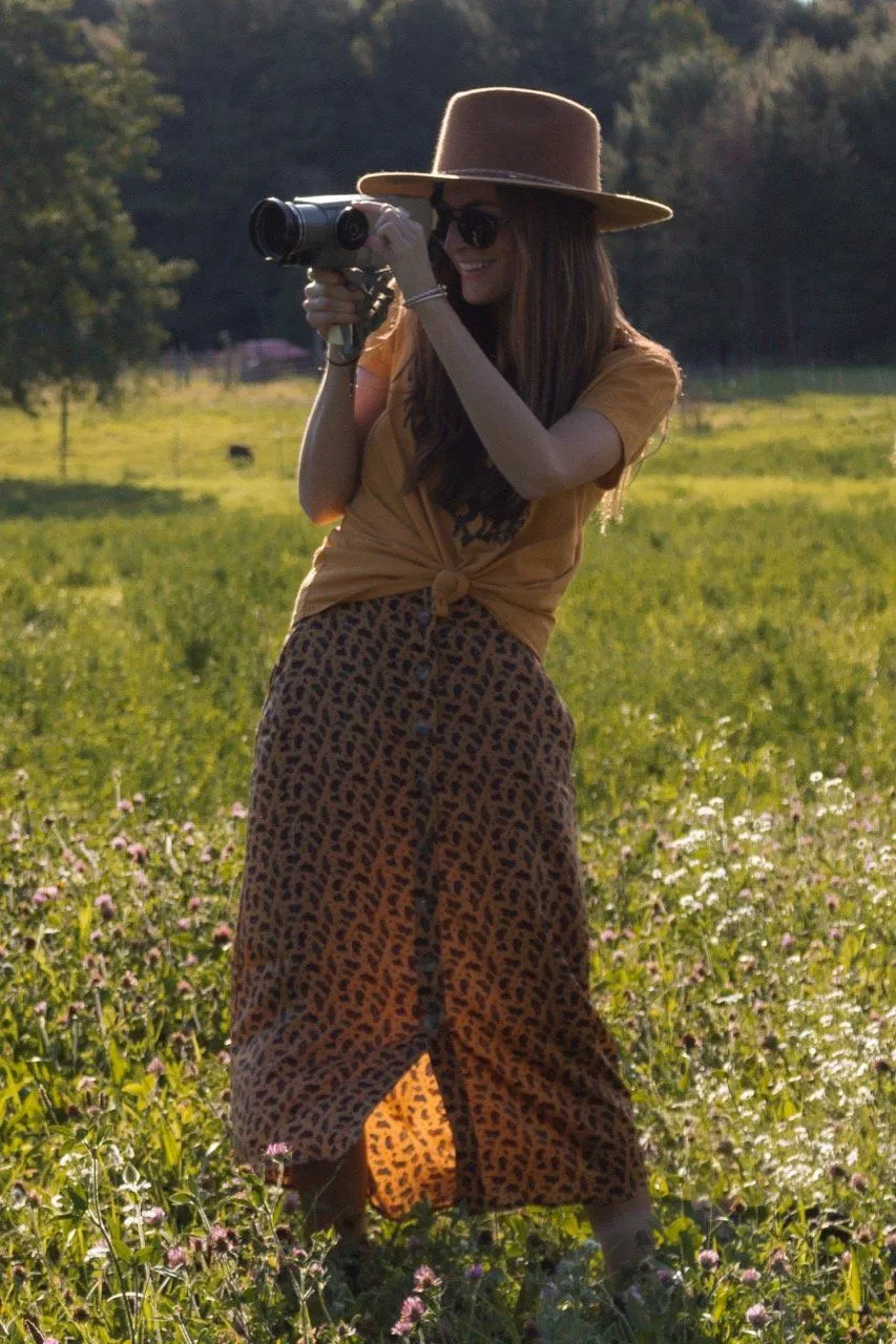 Sharon Skirt in  Wild West Paisley