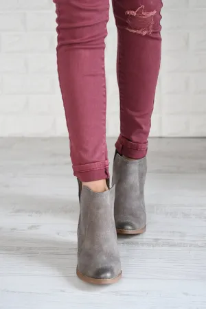 Shea Booties ~ Grey