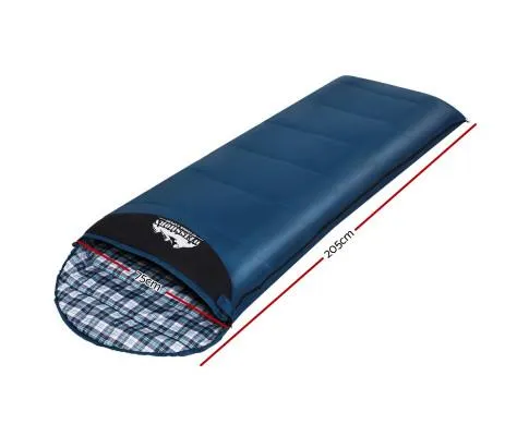 Sleeping Bag Single Camping Hiking Winter Thermal