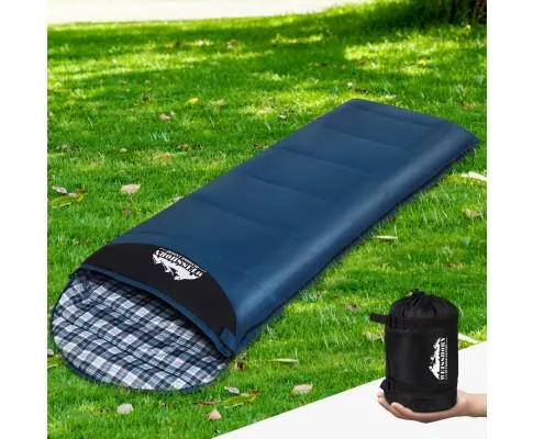 Sleeping Bag Single Camping Hiking Winter Thermal