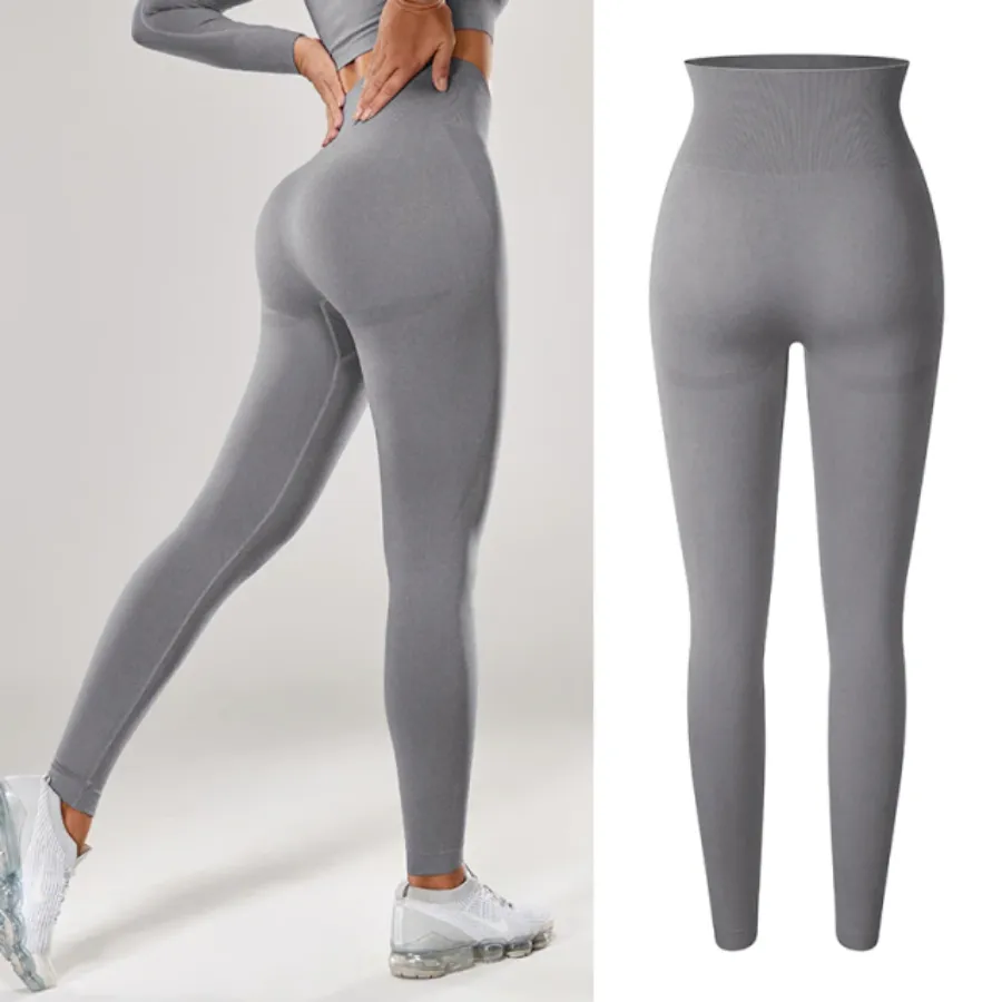 Soft Shade Leggings - Purple-Dark-Style 1