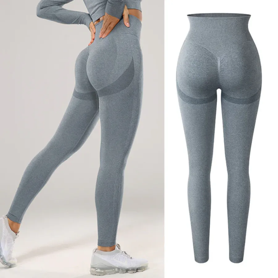 Soft Shade Leggings - Purple-Dark-Style 1