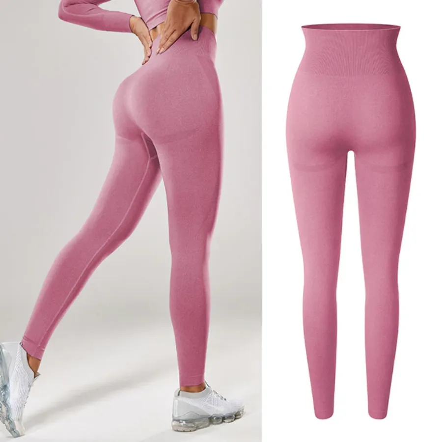 Soft Shade Leggings - Purple-Dark-Style 1