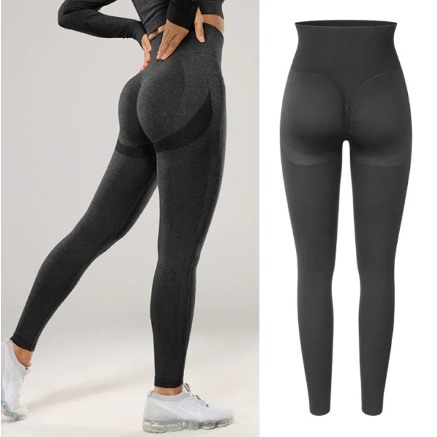 Soft Shade Leggings - Purple-Dark-Style 1