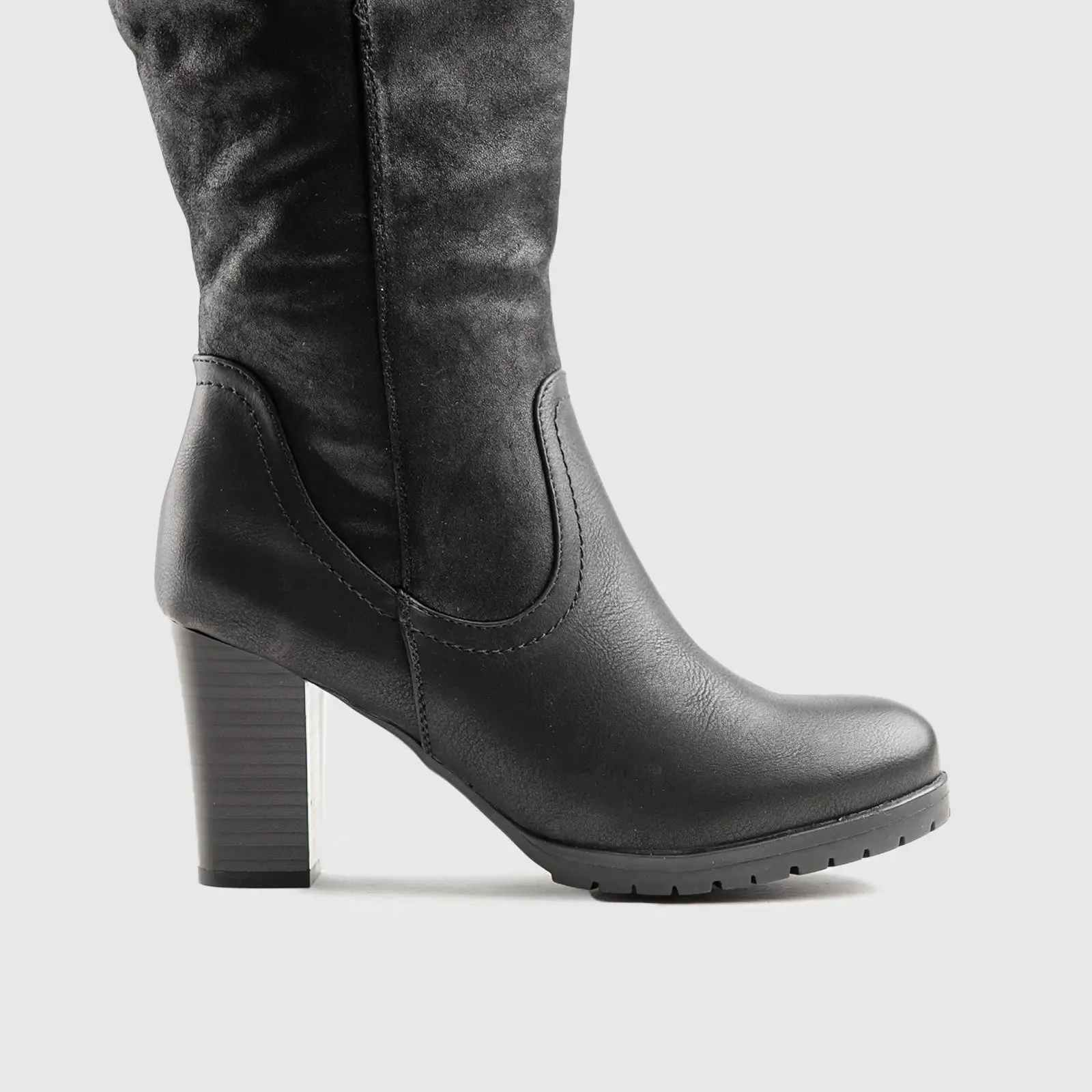 Soft Style Gusty Long Boot Black 01376
