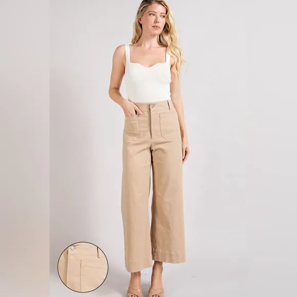 Soft Wash Wide Leg Jeans - eesome