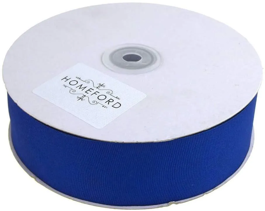 Solid Grosgrain Ribbon, 1-1/2-inch, 50-yard