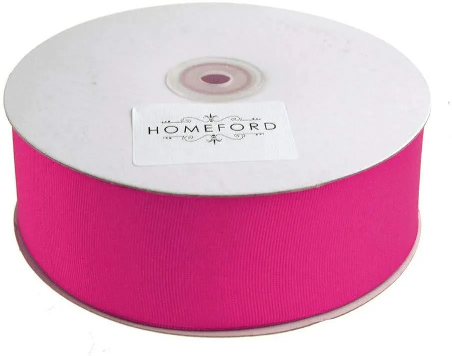 Solid Grosgrain Ribbon, 1-1/2-inch, 50-yard